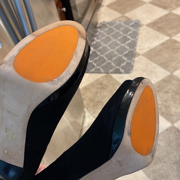 Cole Haan Suede & Patent Leather Heels - Picture 9 of 9